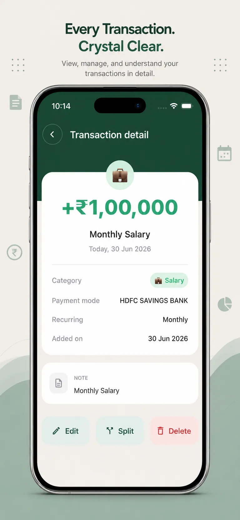 Expense Tracker & Planner app screenshot 3